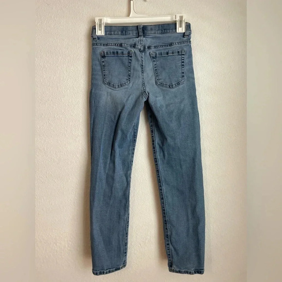 Old Navy boys karate slim medium wash distressed jeans size 10 - Picture 3 of 5